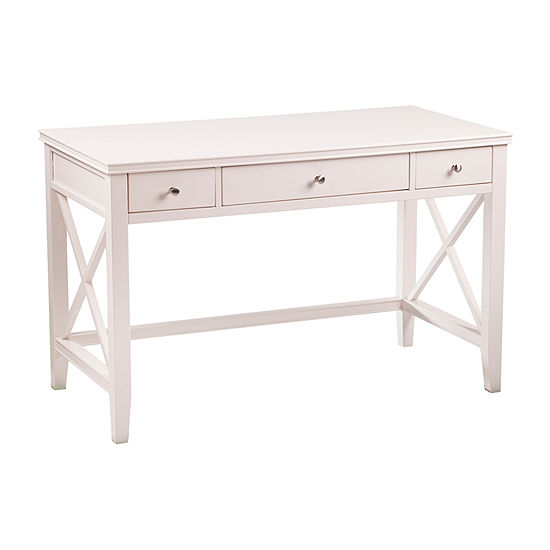 Tethou Desk Color White Jcpenney
