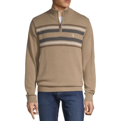 us polo assn quarter zip pullover