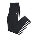 adidas Big Girls Mid Rise Tapered Track Pant