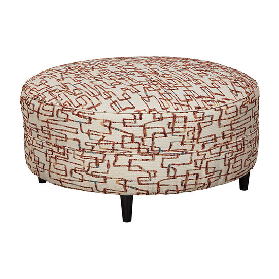 Signature Design by Ashley Amici Fiesta Living Room Collection Ottoman