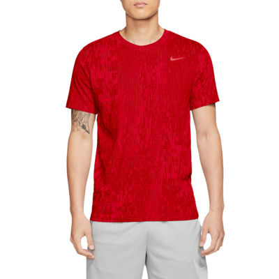 red nike mens shirt