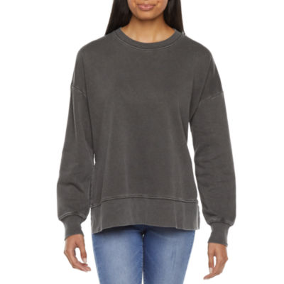 arizona juniors womens crew neck long sleeve sweatshirt