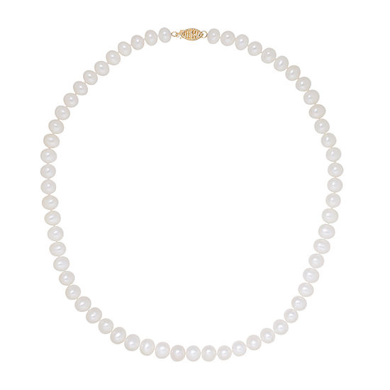 Certified Sofia™ 6-6.5mm Cultured Freshwater Pearl 18" Strand Necklace