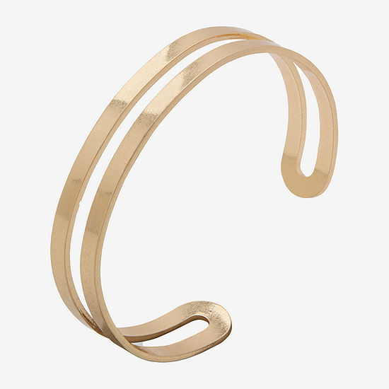 a.n.a Gold Tone 2.5in Cuff Bracelet