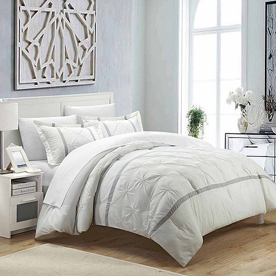 Chic Home Veronica 7 Pc Duvet Cover Set Jcpenney