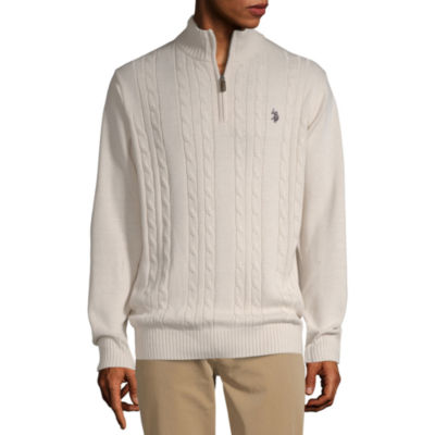 us polo assn quarter zip pullover