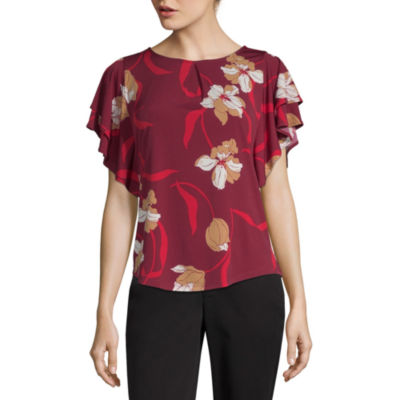 short sleeve round neck