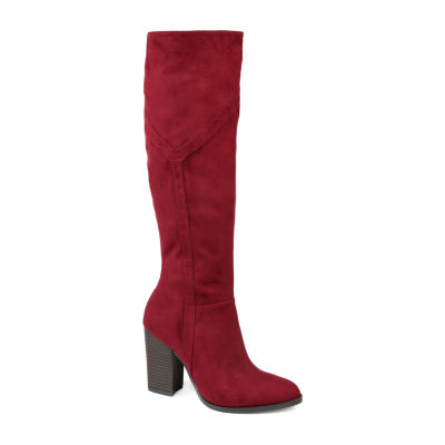 womens wide calf dress boots