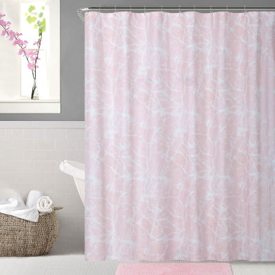 Crackle Shower Curtain Set