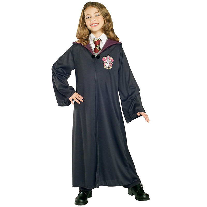 Buyseasons Harry Potter Gryffindor Robe Child Costume, Black