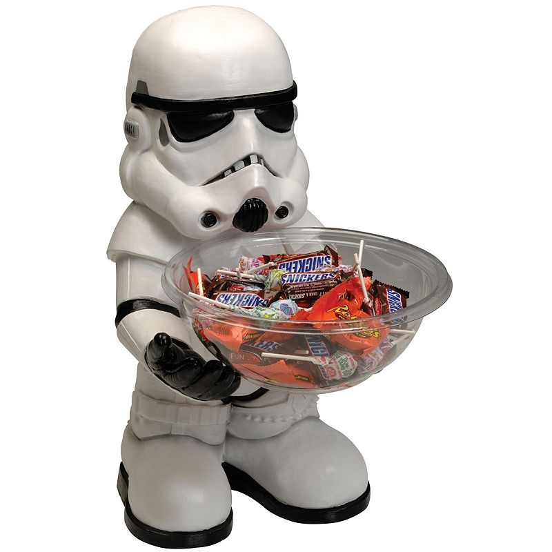 Buyseasons Star Wars Stom Trooper Candy Bowl And Holder, White