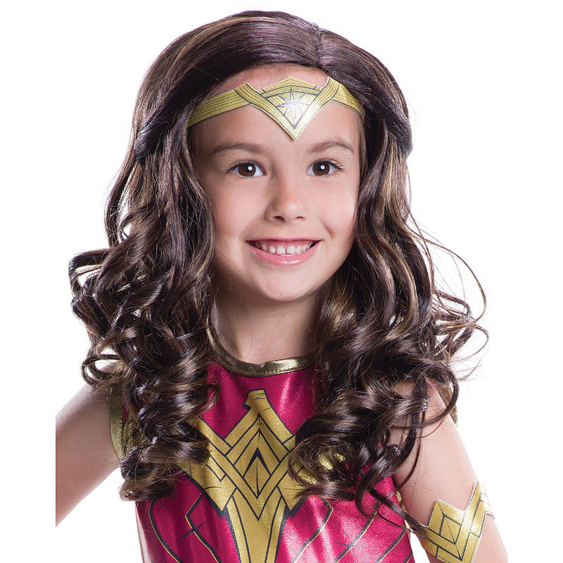 Buyseasons Batman V Superman: Dawn Of Justice - Wonder Womanwig For Girls - One-Size, Brown
