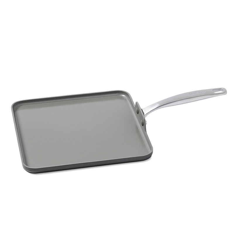 Green Pan Greenpan Chatham Aluminum Dishwasher Safe Griddle, Gray