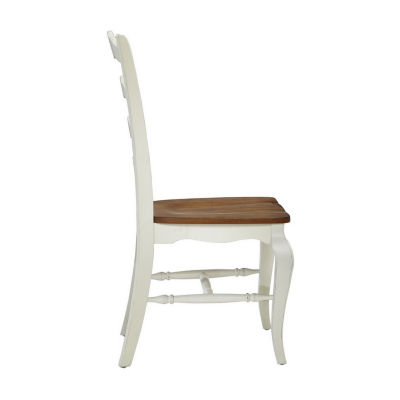 Pair Of French Dining Chairs Color Oak And White Jcpenney