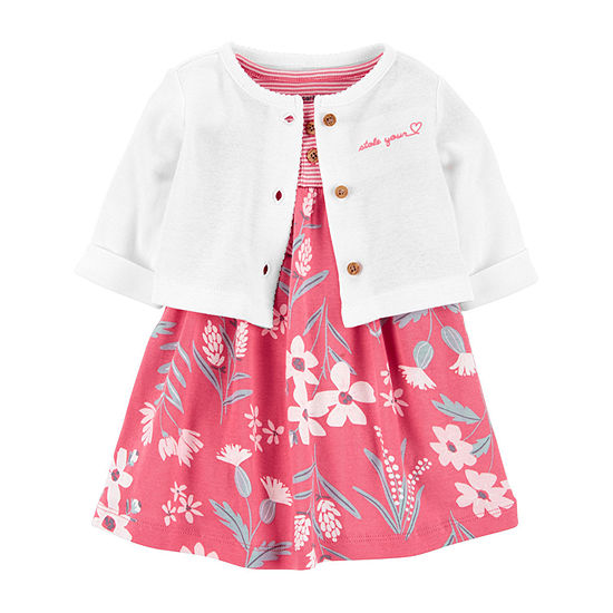 Carter's Baby Girls Short Sleeve 2-pc. Dress Set