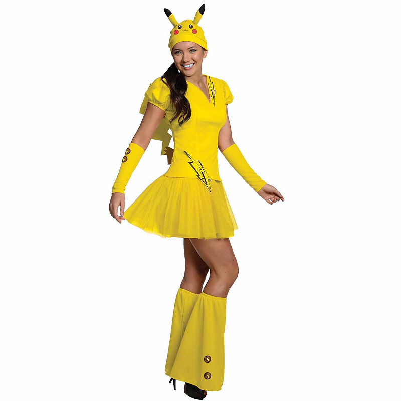 Buyseasons Pokemon Pikachu Adult Costume, Girls, Size Large