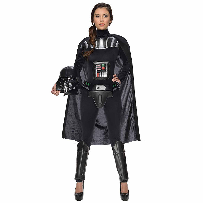 Buyseasons Star Wars Darth Vader Female Adult Bodysuit, Girls, Size Large, Black