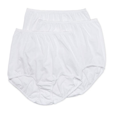 Underscore Cotton 3 Pair Knit Brief Panty JCPenney
