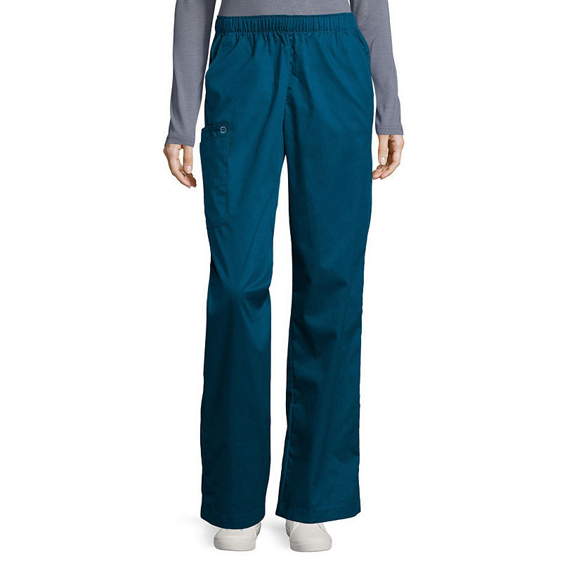 Wonder Wink Wonderwink Wonderwork 501 Women'S Pull-On Cargo Pant, Womens, Size X-Large, Blue