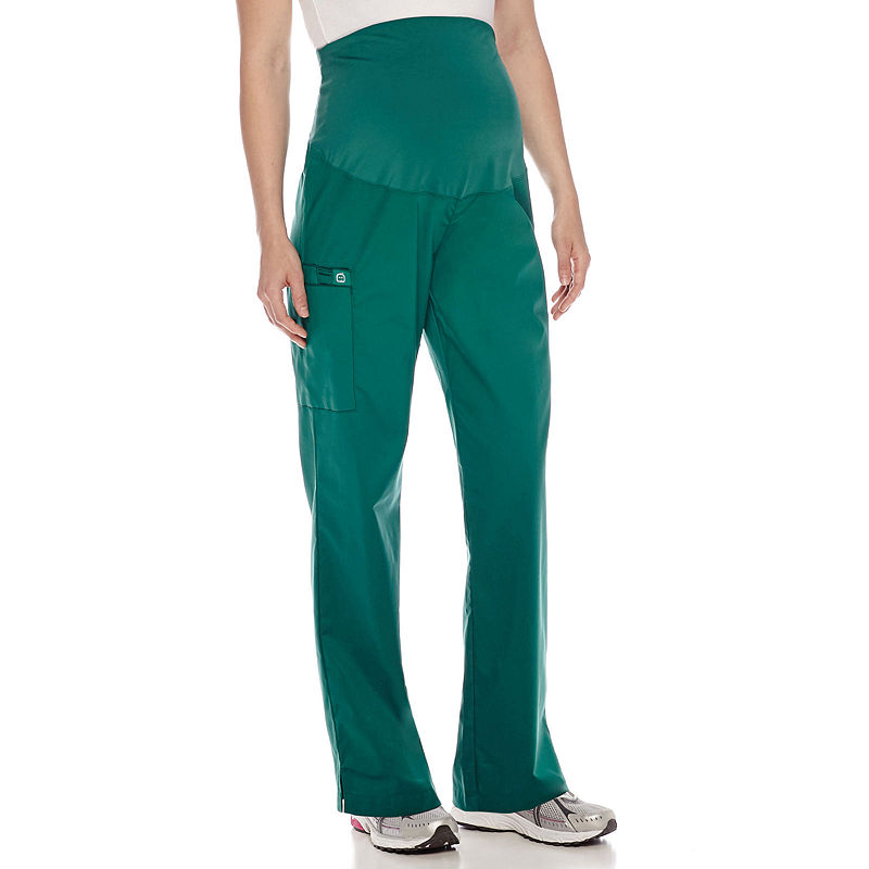 Wonder Wink Wonderwink Wonderwork 545 Maternity Pant, Womens, Size Medium, Green