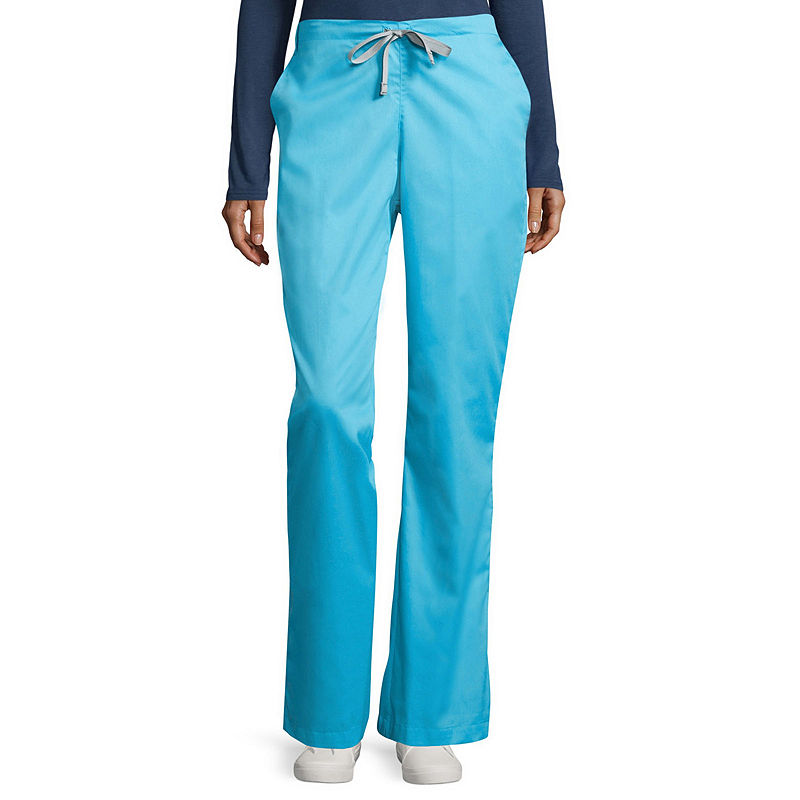 Wonder Wink Wonderwink Wonderwork 502 Women'S Flare Leg Pant, Womens, Size Small, Blue