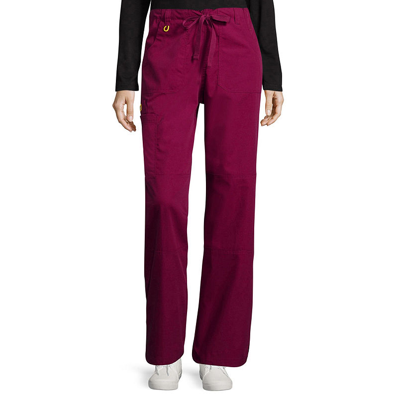 Wonder Wink Wonderwink Origins 5046 Womens Cargo Pants, Size Large, Purple