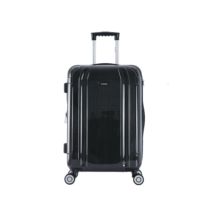 Inusa Southworld Lightweight Hardside 23 Inch Spinner Luggage, Gray