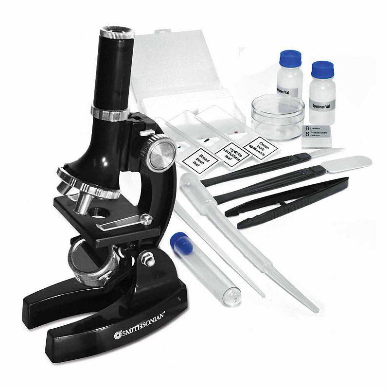 Smithsonian 150X/450X/900X Microscope Kit