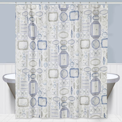 Creative Bath Seaside Shower Curtain, Cape Cod Map Shower Curtain