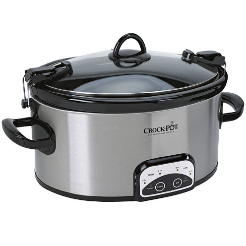Crock-Pot® 6-qt. Cook & Carry™ Programmable Slow Cooker SCCPVL605-S ...