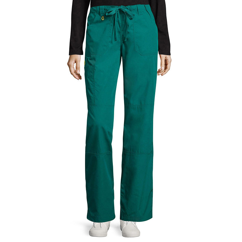 Wonder Wink Wonderwink Origins 5046 Womens Cargo Pants - Plus - Plus Tall & Tall, Size Small Tall, Green