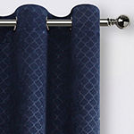 Regal Home Wallace Energy Saving Blackout Grommet Top Set of 2 Curtain Panel