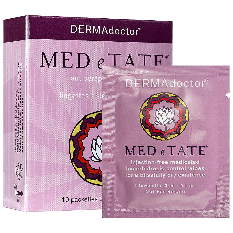 UPC 854224000007 product image for DERMAdoctor Med E Tate Antiperspirant Wipes | upcitemdb.com