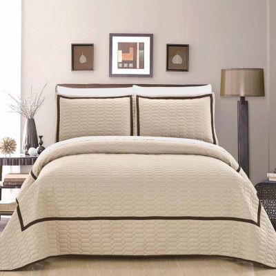 chic home birmingham quilt set beig