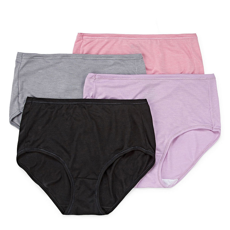 UPC 738994368249 product image for Hanes Cool Comfort™ Comfortsoft™ 4 Pair Polyamide Brief Panty | upcitemdb.com