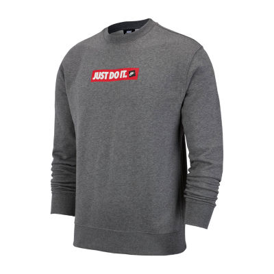 nike mens crew neck long sleeve sweatshirt