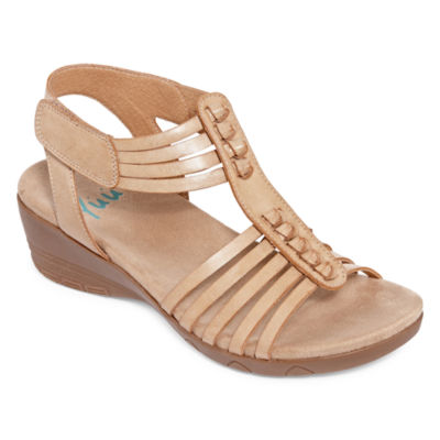 yuu peyton womens footbed sandals