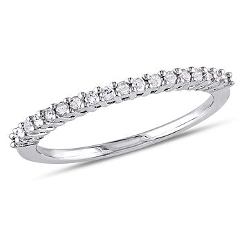 Ladies 2mm Wedding Band in Sterling Silver
