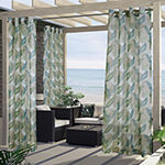 Bonaire Sheer Grommet Top Single Outdoor Curtain Panel
