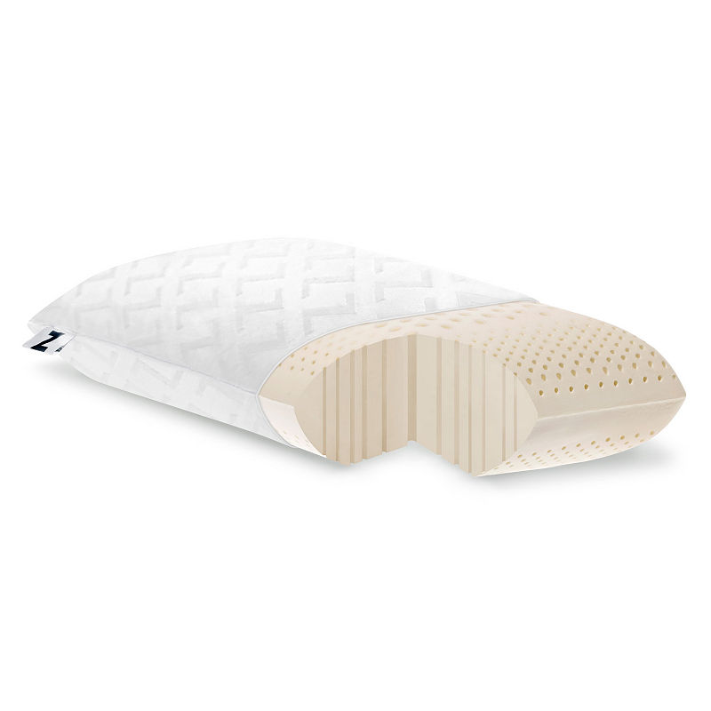 Zoned Talalay Latex Pillow by Z King High Loft Firm