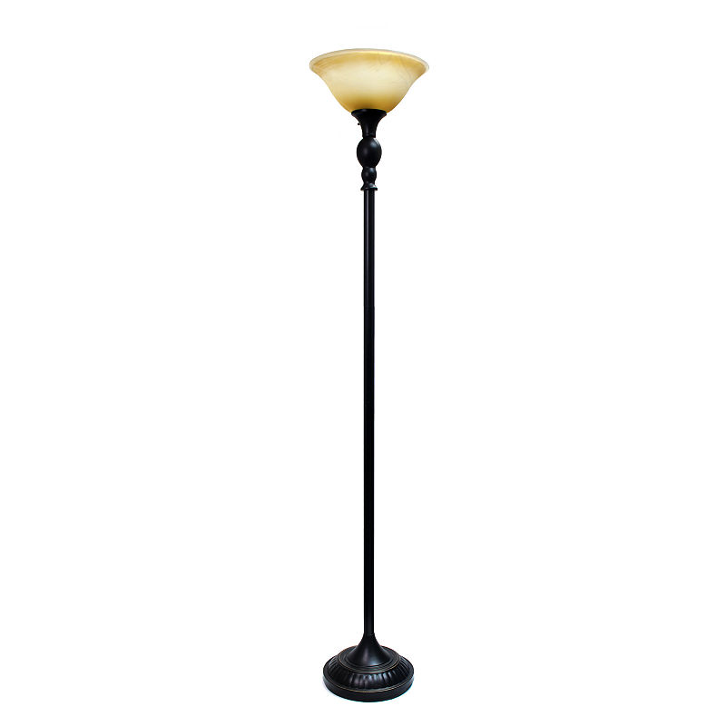 Elegant Designs Torchiere, Brown