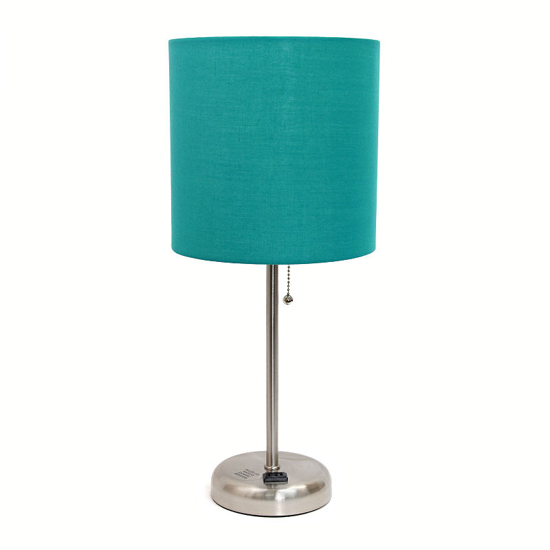 Limelights Metal Table Lamp, Blue