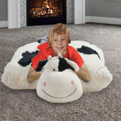 Pillow Pets Signature Jumboz Cozy Cow Oversized Stuffed Animal