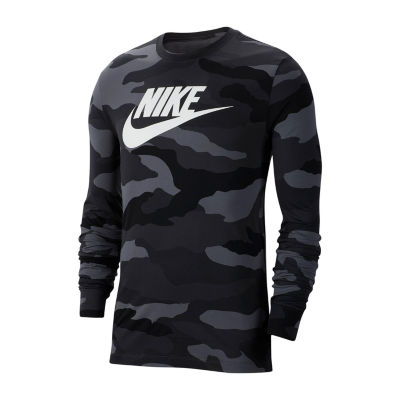 nike men's dry legend camo long sleeve tee