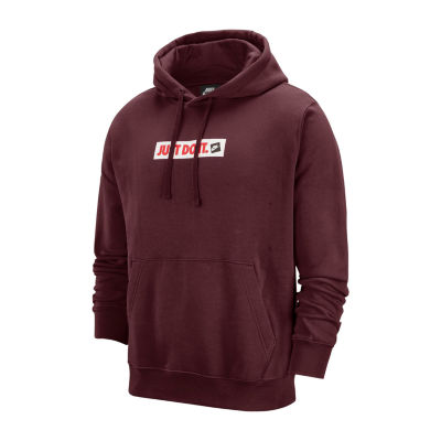 nike mens long sleeve embellished hoodie