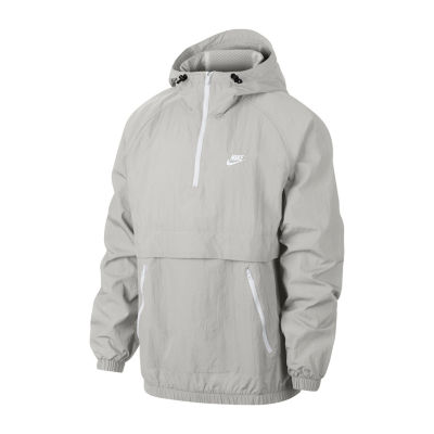 nike men's white quarter zip