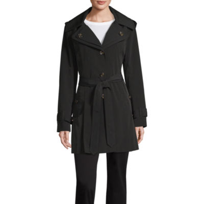 liz claiborne raincoat with hood