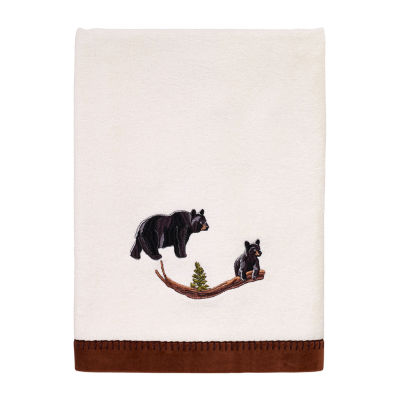 Avanti Black Bear Lodge Bath Towel