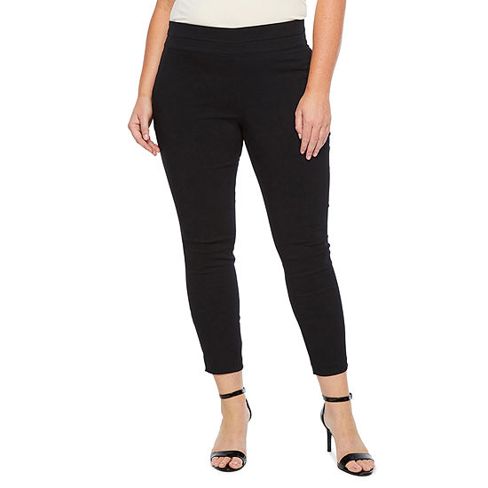 Alyx Womens Mid Rise Tapered Pull-On Pants - JCPenney