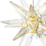 North Pole Trading Co. Glow 115MM Plastic Blast Star Christmas Ornament